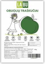 LABU obuolių traškučiai, 45 g