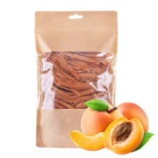 Abrikosų tyrės LABU juostelės, 500 g